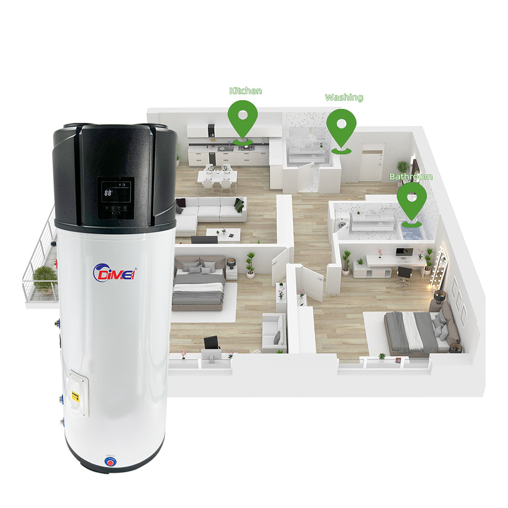 R290 Heat Pump Water Heaters Achieve Near-Zero Carbon Footprint