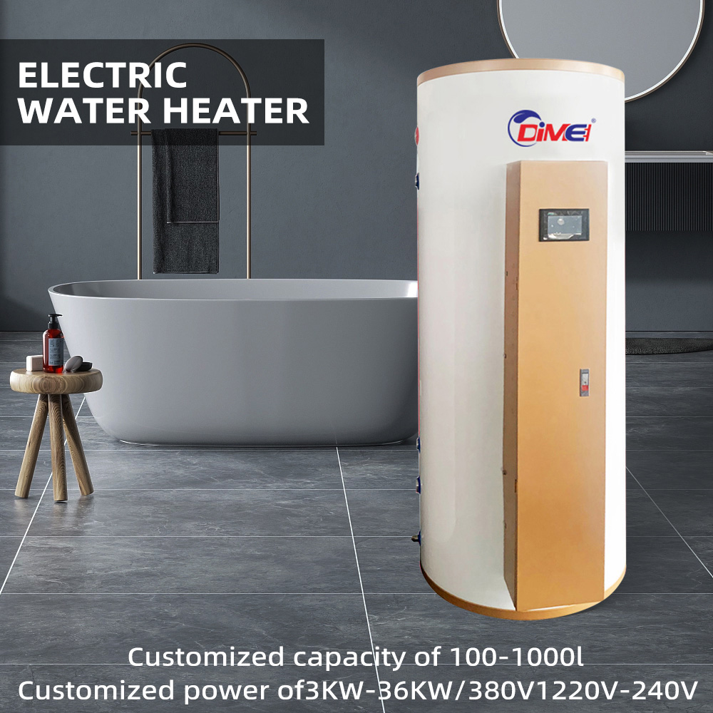 Reliable Hot Water Storage with Integrated Electric Heating